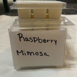 3/$13 Raspberry mimosa homemade wax melts